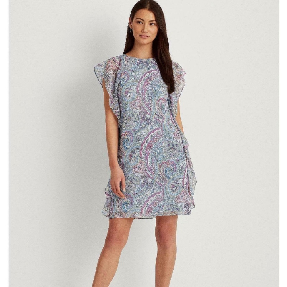 Ralph Lauren ruffle dress